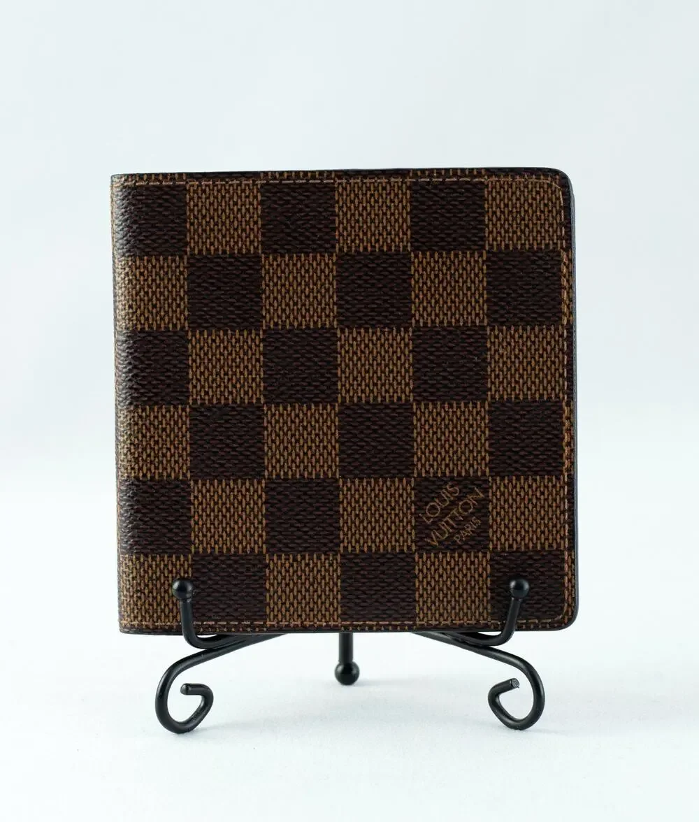 LOUIS VUITTON Damier Ebene Marco Bifold Wallet -  date code #CA0193